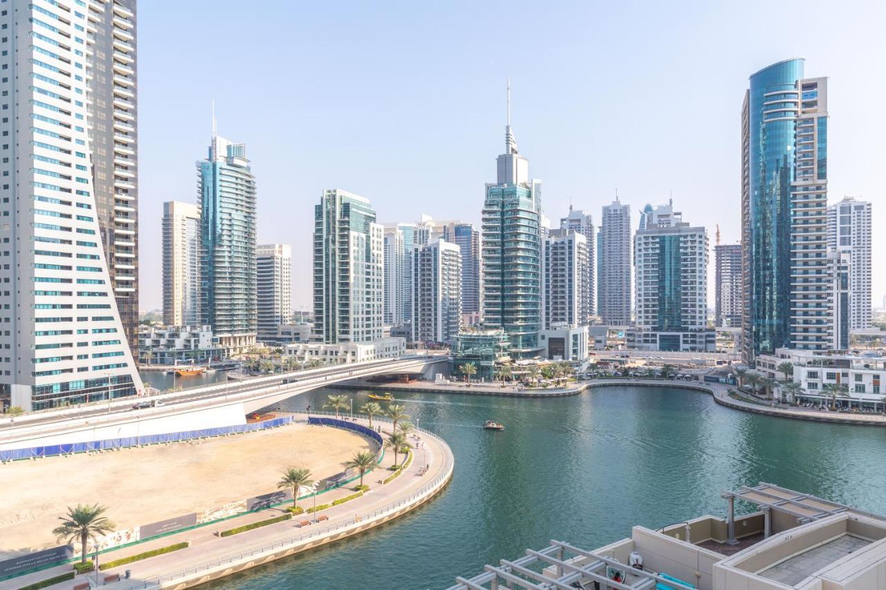 Nasma Luxury Stays - Pastel-Colored Apt With Jaw-Dropping Marina Views Dubai Esterno foto