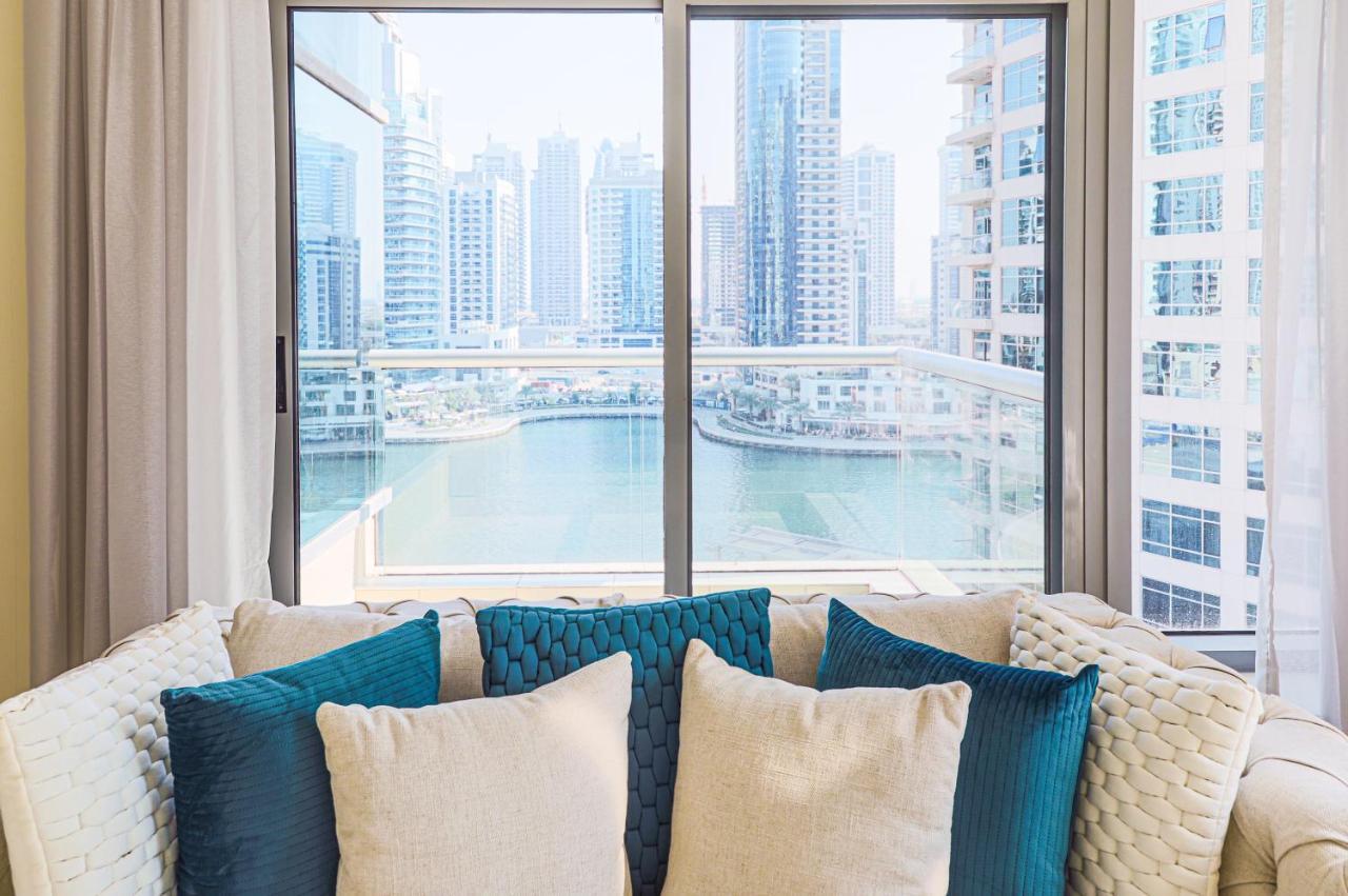 Nasma Luxury Stays - Pastel-Colored Apt With Jaw-Dropping Marina Views Dubai Esterno foto