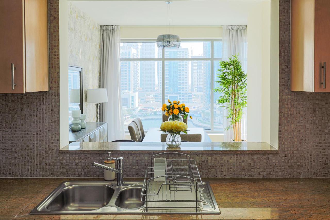 Nasma Luxury Stays - Pastel-Colored Apt With Jaw-Dropping Marina Views Dubai Esterno foto